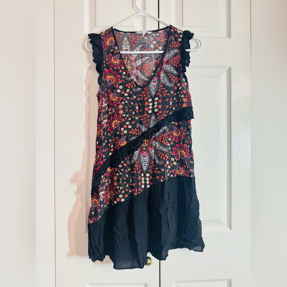 BCBGeneration Multicolor Floral paisley print Mini Dress - XS